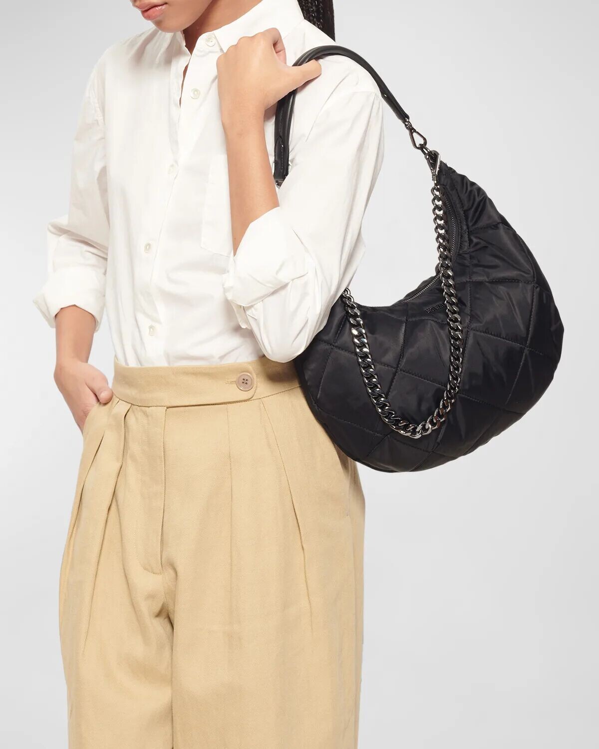 Стеганая сумка через плечо Madison MZ Wallace, цвет Medium Grey
Стеганая сумка через плечо Madison MZ Wallace, цвет Medium Grey