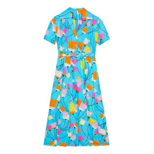 Платье (WMNS) Gucci Tulip print pleated dress 'Blue'
Платье (WMNS) Gucci Tulip print pleated dress 'Blue'