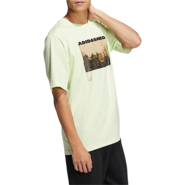 Футболка унисекс лаймового цвета Adidas Neo
Футболка унисекс лаймового цвета Adidas Neo