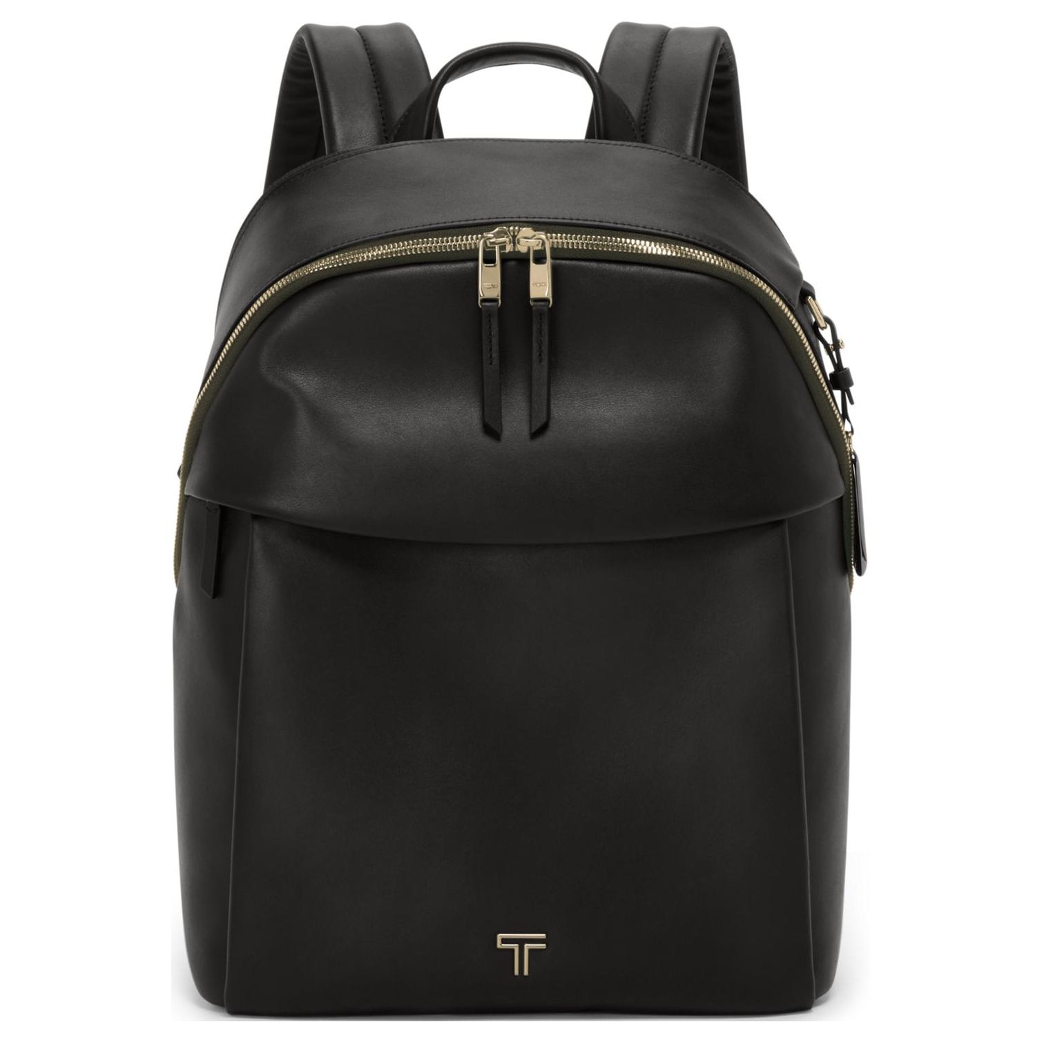 TUMI Полированный кожаный рюкзак мужской черный
TUMI Полированный кожаный рюкзак мужской черный