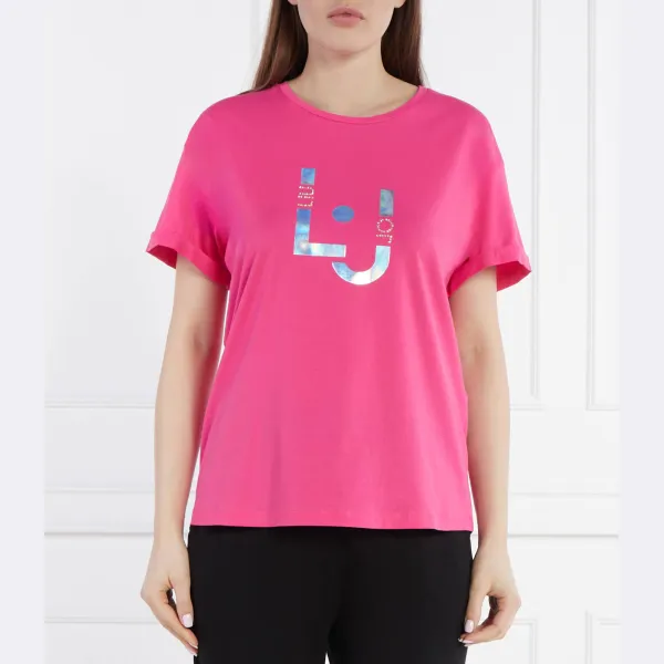 Футболка стандартного кроя Liu Jo, розовый
Футболка стандартного кроя Liu Jo, розовый
