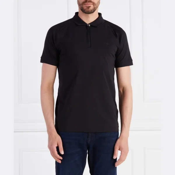 Облегающая рубашка-поло Boss, черный
Облегающая рубашка-поло Boss, черный