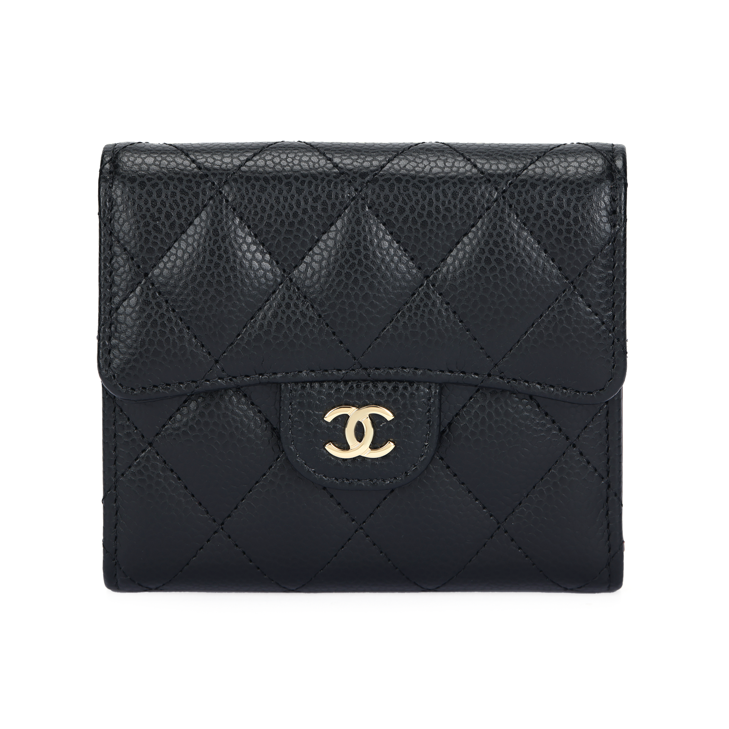 CHANEL Женский кожаный кошелек на ладонь черный
CHANEL Женский кожаный кошелек на ладонь черный