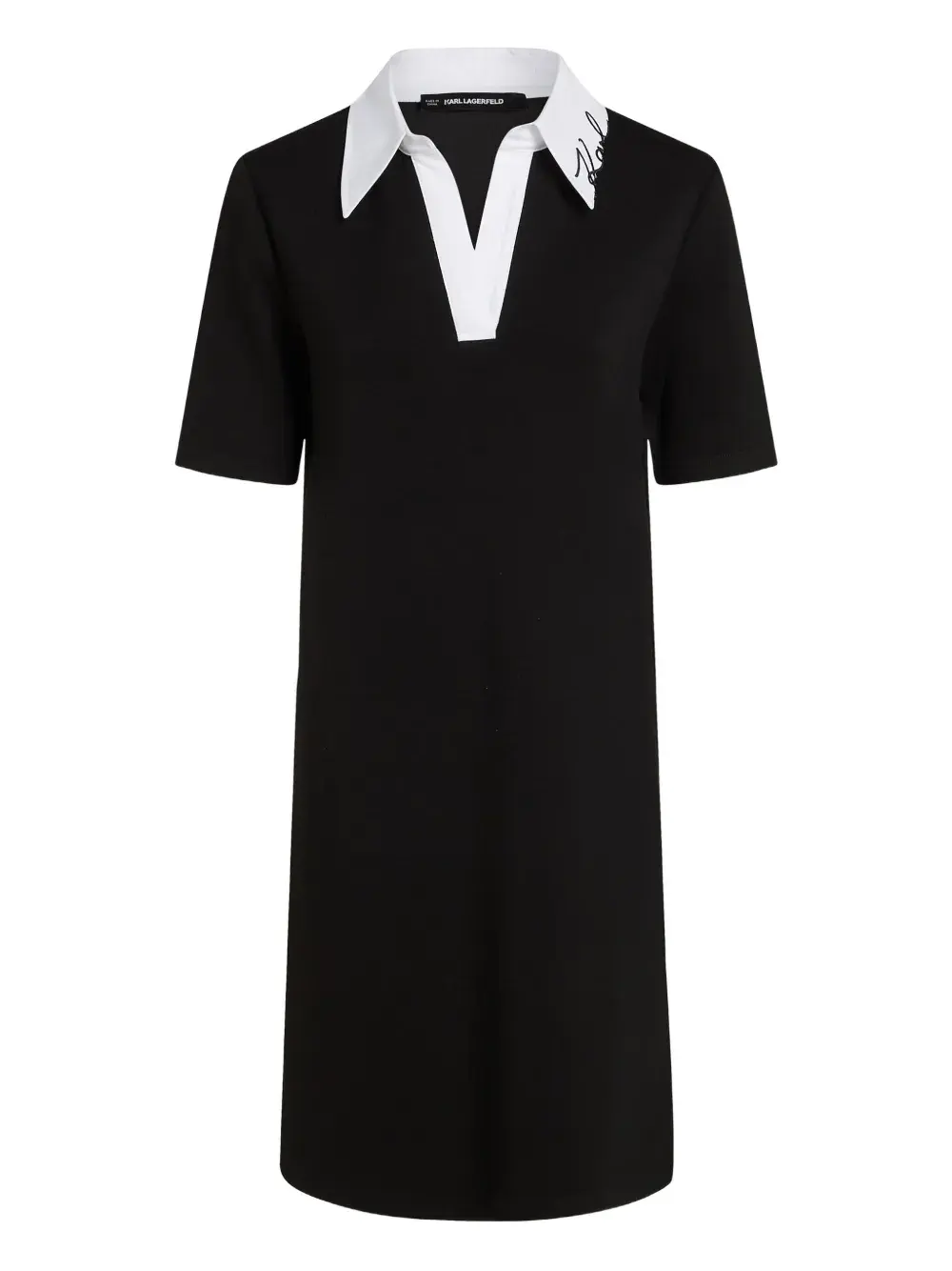 Платье с воротником поло Karl Lagerfeld, черный
Платье с воротником поло Karl Lagerfeld, черный