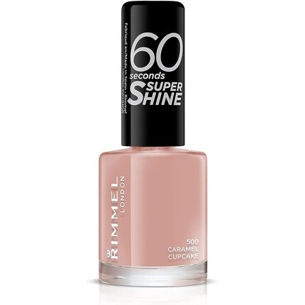 Лак для ногтей 60 Seconds Super Shine, 8 мл, карамельный кекс, Rimmel 
Лак для ногтей 60 Seconds Super Shine, 8 мл, карамельный кекс, Rimmel