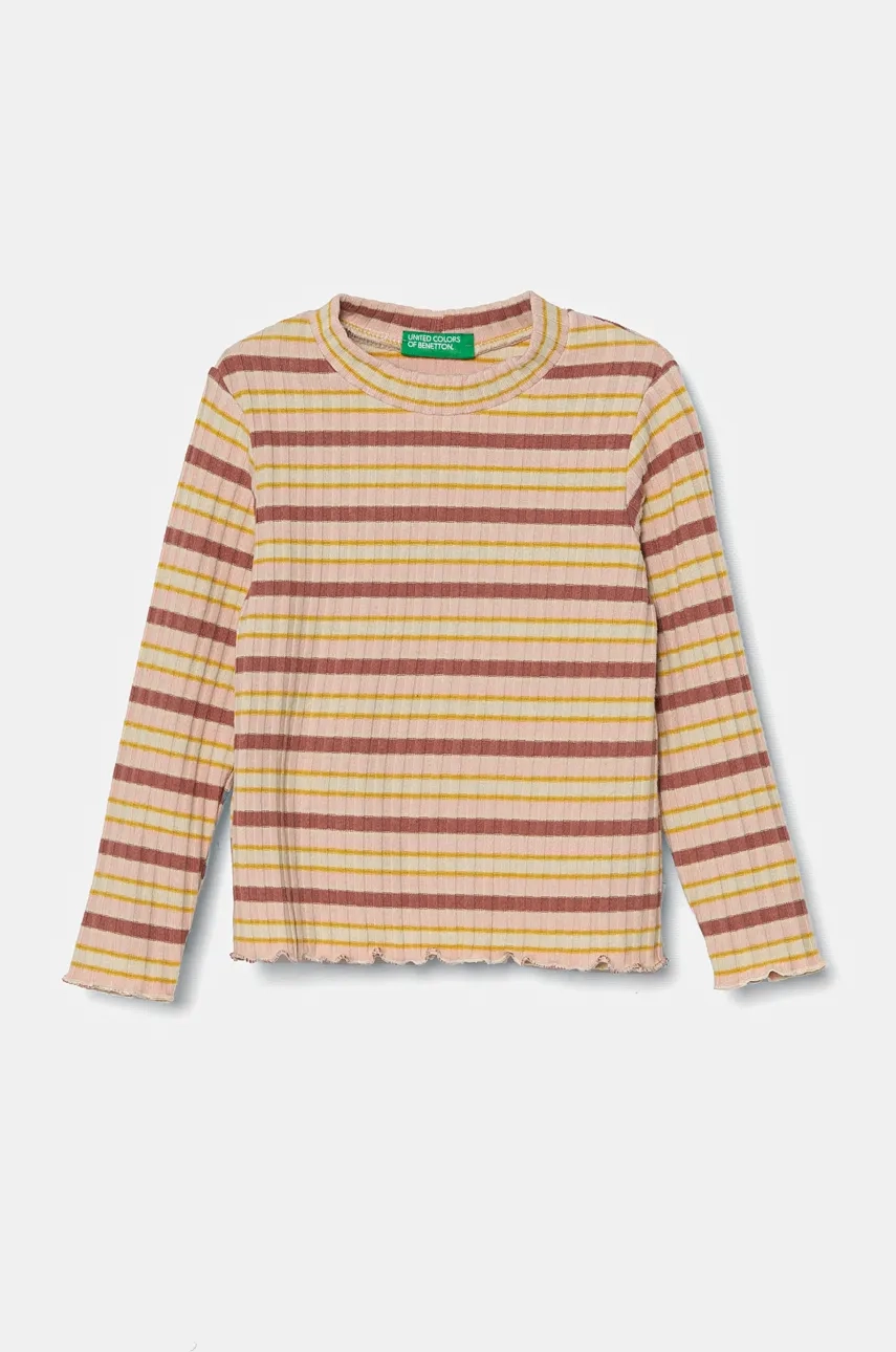 Детская футболка с длинными рукавами United Colors of Benetton, бежевый
Детская футболка с длинными рукавами United Colors of Benetton, бежевый