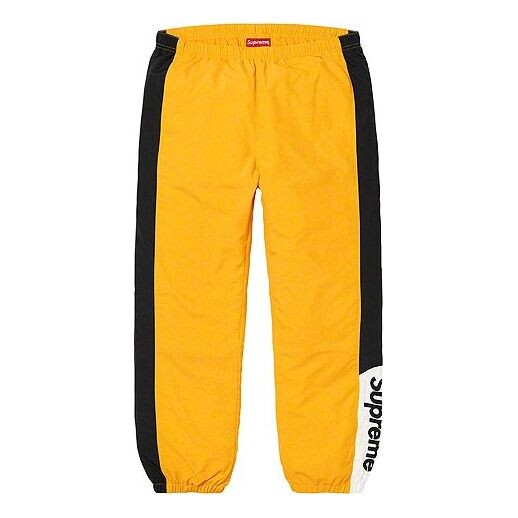 Брюки fw19 week 1 side logo track pant logo Supreme, желтый
Брюки fw19 week 1 side logo track pant logo Supreme, желтый