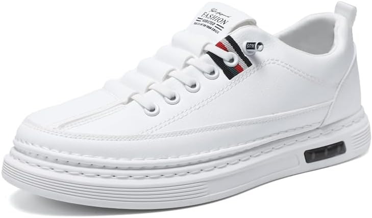 Мужские повседневные кроссовки, с шнуровкой, низкие, из мягкой кожи, удобные для ходьбы, в белом, коричневом и черном цветах с контрастной подошвой Generic
Мужские повседневные кроссовки, с шнуровкой, низкие, из мягкой кожи, удобные для ходьбы, в белом, коричневом и черном цветах с контрастной подошвой Generic