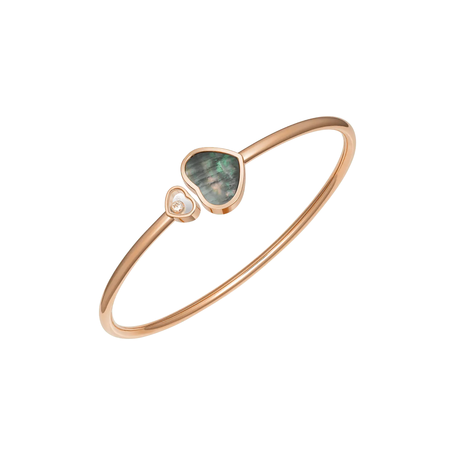 Браслет Chopard Happy Hearts - Браслет, розовое золото, бриллиант, черный таитянский перламутр
Браслет Chopard Happy Hearts - Браслет, розовое золото, бриллиант, черный таитянский перламутр