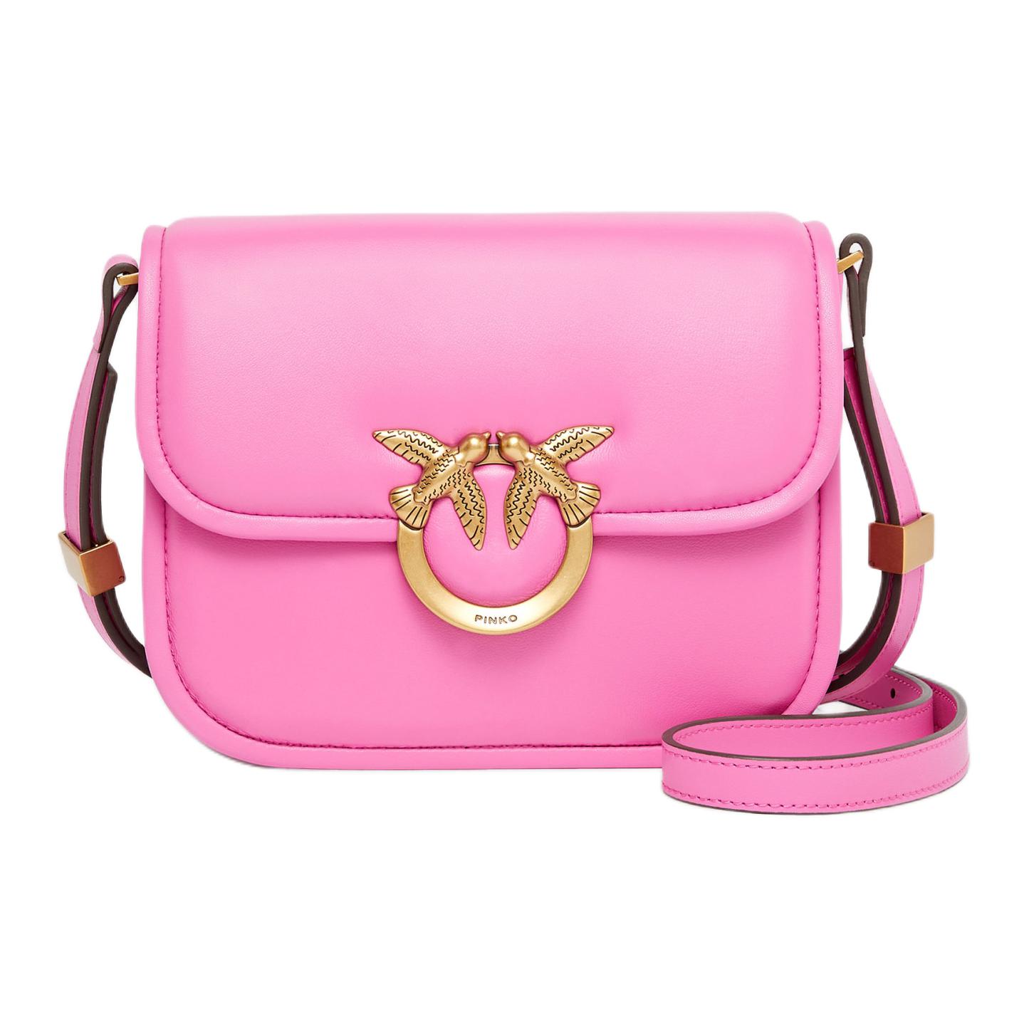 PINKO Мини-сумка кроссбоди из овчины для женщин pink
PINKO Мини-сумка кроссбоди из овчины для женщин pink