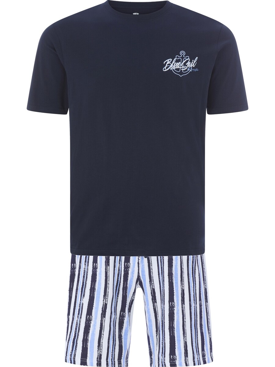 Короткая пижама Jan Vanderstorm Askivar, темно-синий
Короткая пижама Jan Vanderstorm Askivar, темно-синий