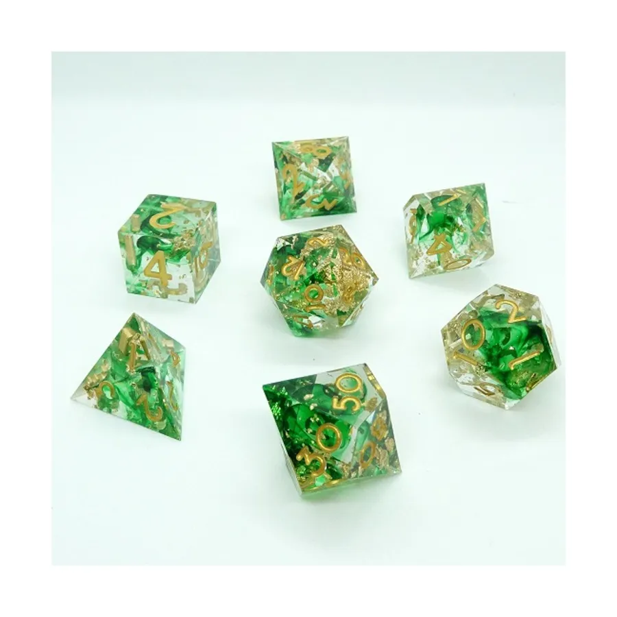 Полисет Мрачное сокровище (7), Sharp Resin Dice
Полисет Мрачное сокровище (7), Sharp Resin Dice