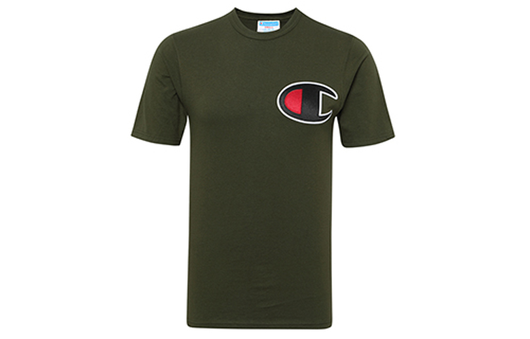 Прямая длинная футболка US Version Мужская Зеленая Champion
Прямая длинная футболка US Version Мужская Зеленая Champion