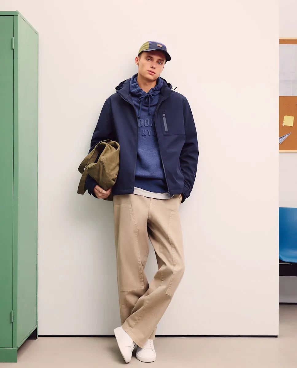 Мужская короткая неоприновая куртка с капюшоном Green Coast, темно-синий
Мужская короткая неоприновая куртка с капюшоном Green Coast, темно-синий