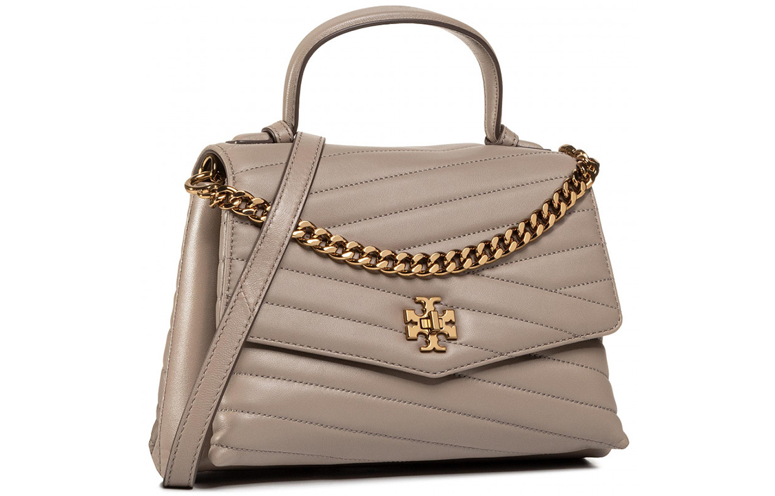 Сумка через плечо Kira из овчины, средний размер, женская, серая TORY BURCH
Сумка через плечо Kira из овчины, средний размер, женская, серая TORY BURCH