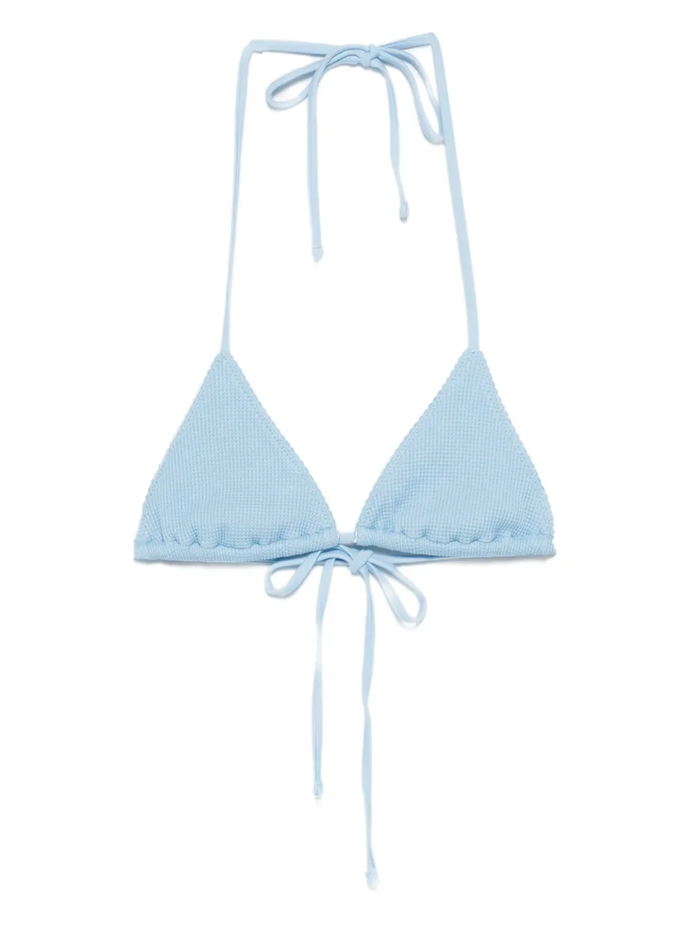 Бикини-топ с завязками на шее Frankies Bikinis, синий
Бикини-топ с завязками на шее Frankies Bikinis, синий