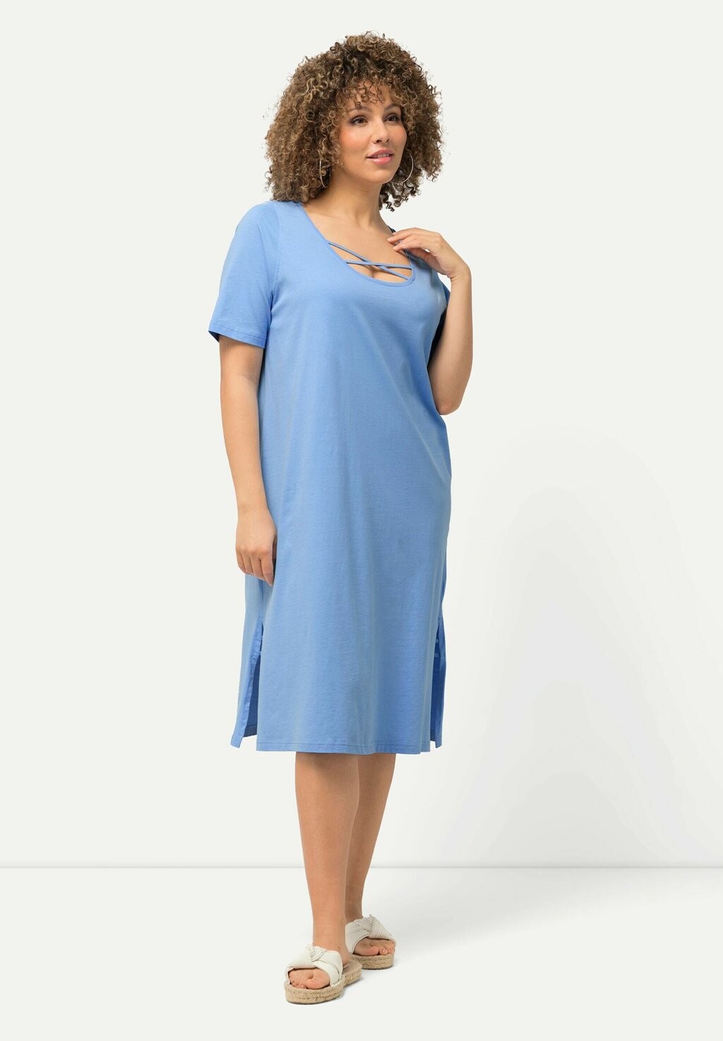 Платье из джерси STRAPPY CUTOUT Ulla Popken, светло-голубой
Платье из джерси STRAPPY CUTOUT Ulla Popken, светло-голубой