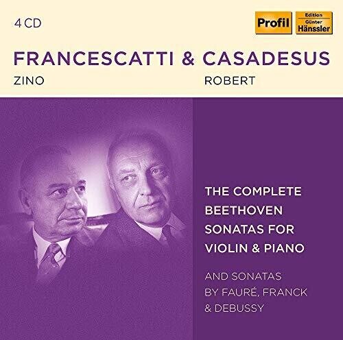 CD диск Beethoven / Francescatti / Casadesus: Sonatas for Violin & Piano
CD диск Beethoven / Francescatti / Casadesus: Sonatas for Violin & Piano