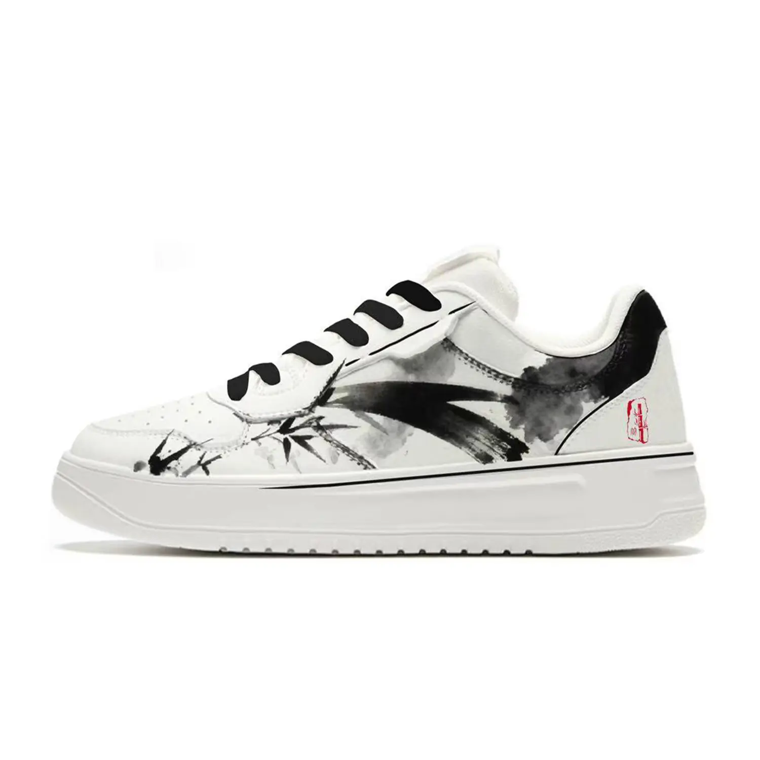 ANTA Easy Cang Lin 1 Абразивоустойчивые противоскользящие низкие кроссовки для скейтбординга Unisex черный белый
ANTA Easy Cang Lin 1 Абразивоустойчивые противоскользящие низкие кроссовки для скейтбординга Unisex черный белый