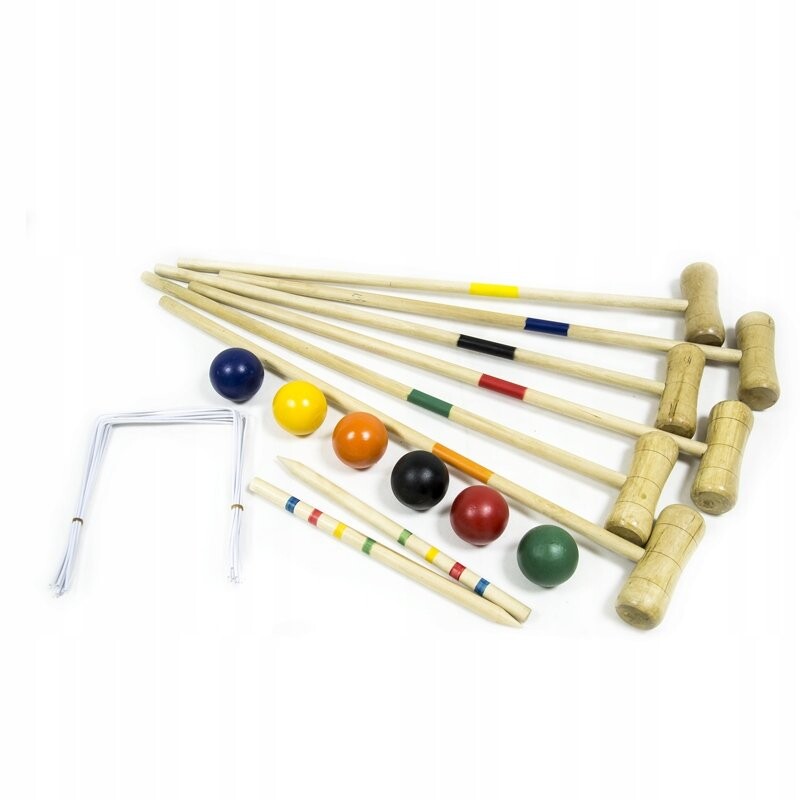 Набор для крокета на 6 человек Мастер Master
Набор для крокета на 6 человек Мастер Master