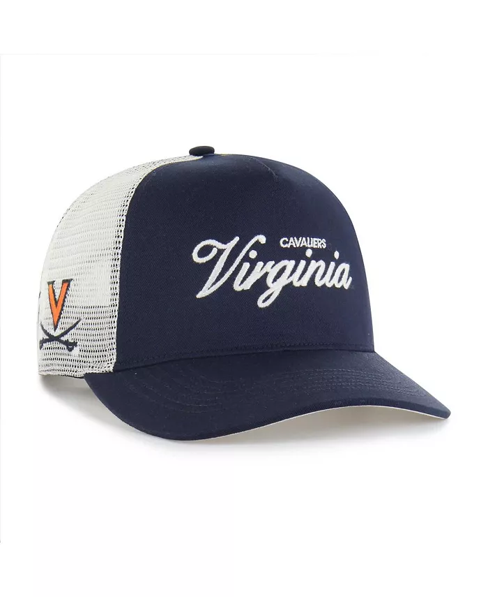 Мужская и женская кепка Navy Virginia Cavaliers Contemporary Basics Foundation Trucker Hitch Adjustable '47 Brand
Мужская и женская кепка Navy Virginia Cavaliers Contemporary Basics Foundation Trucker Hitch Adjustable '47 Brand