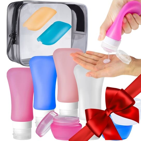 СИЛИКОНОВЫЕ дорожные контейнеры для косметики, НАБОР 9 ШТ., WOBELL
СИЛИКОНОВЫЕ дорожные контейнеры для косметики, НАБОР 9 ШТ., WOBELL