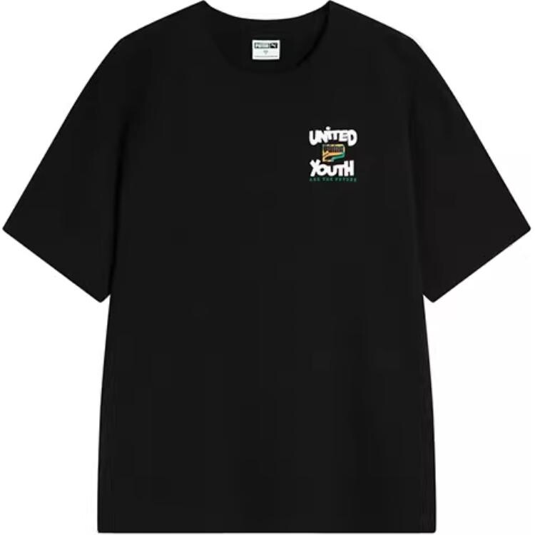 Футболка унисекс черная Puma, черный
Футболка унисекс черная Puma, черный