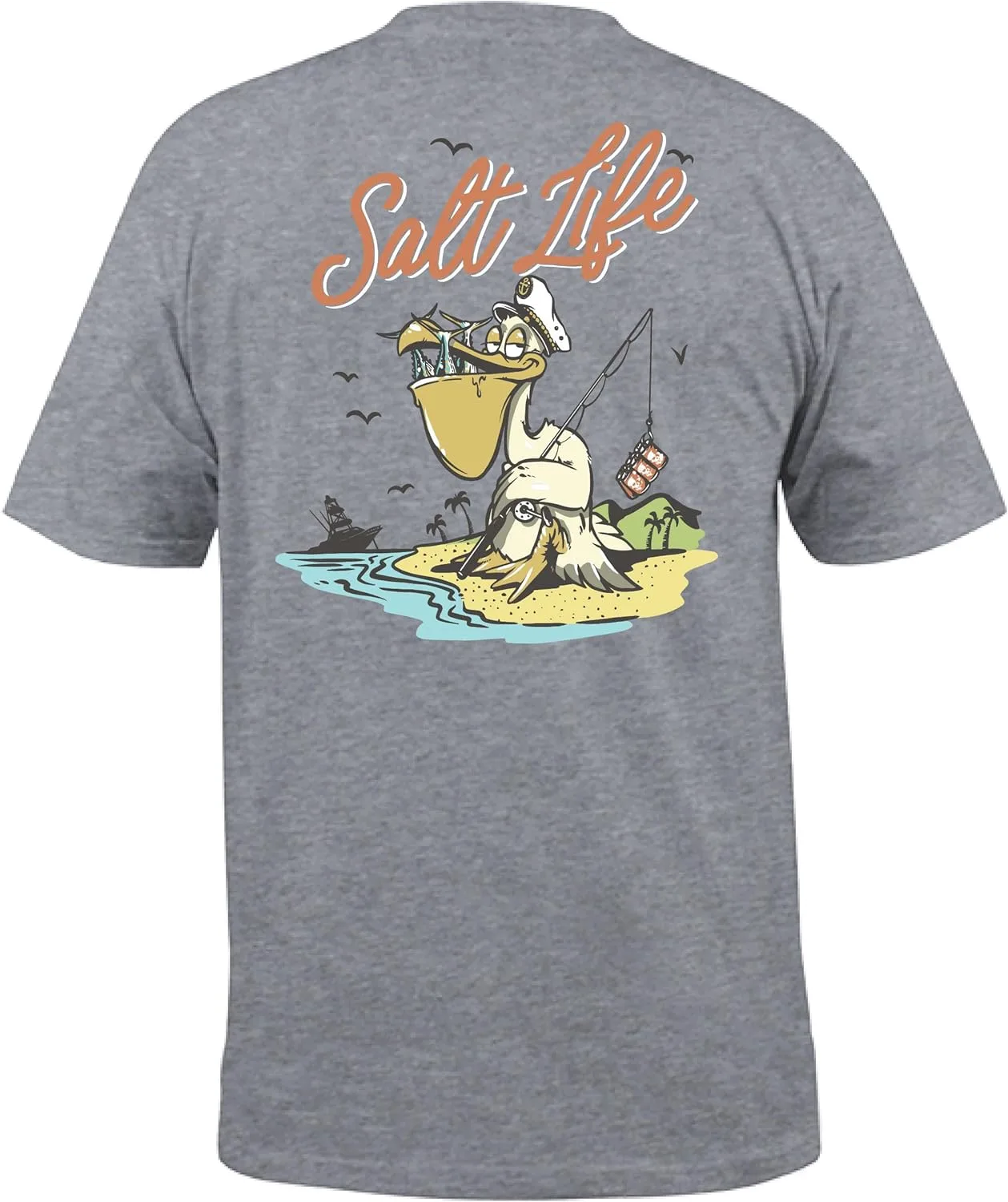 Футболка Salt Life Gone Fishin' с коротким рукавом
Футболка Salt Life Gone Fishin' с коротким рукавом