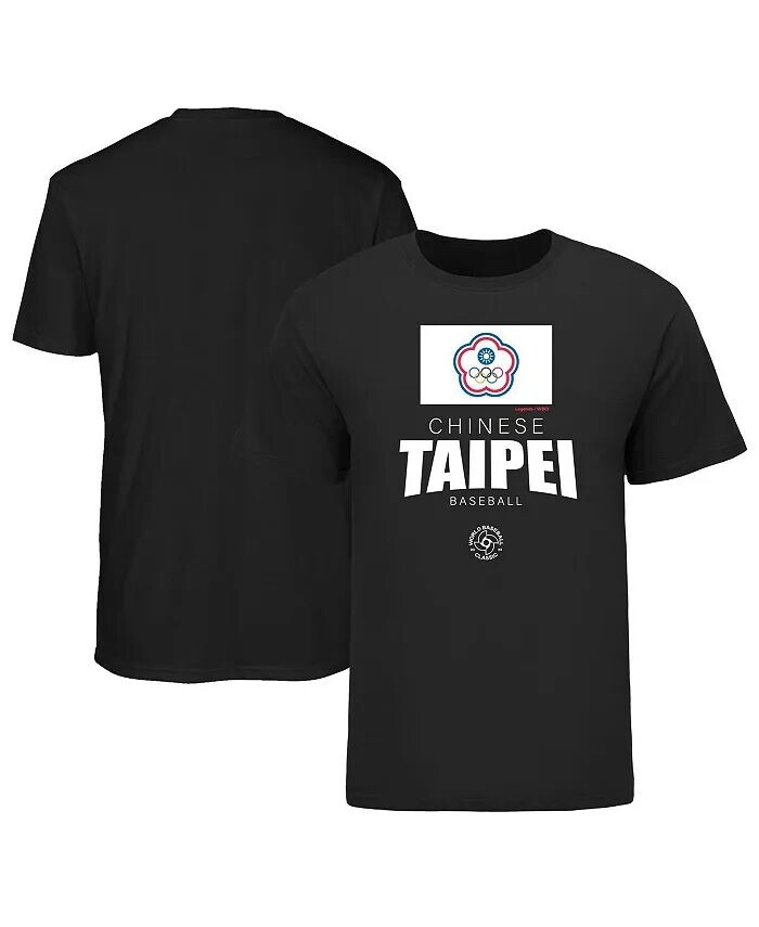 Мужская черная футболка China Taipei Baseball 2023 World Baseball Classic Federation Legends, черный
Мужская черная футболка China Taipei Baseball 2023 World Baseball Classic Federation Legends, черный