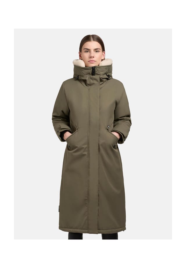 Зимнее пальто agneta-ym Khujo, зеленый 
Зимнее пальто agneta-ym Khujo, зеленый