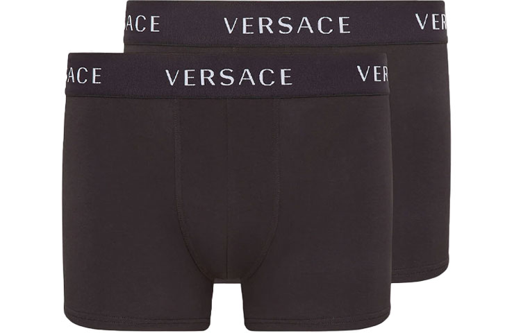 Трусы с логотипом Bi Pack 'Black' VERSACE, черные (2 шт)
Трусы с логотипом Bi Pack 'Black' VERSACE, черные (2 шт)