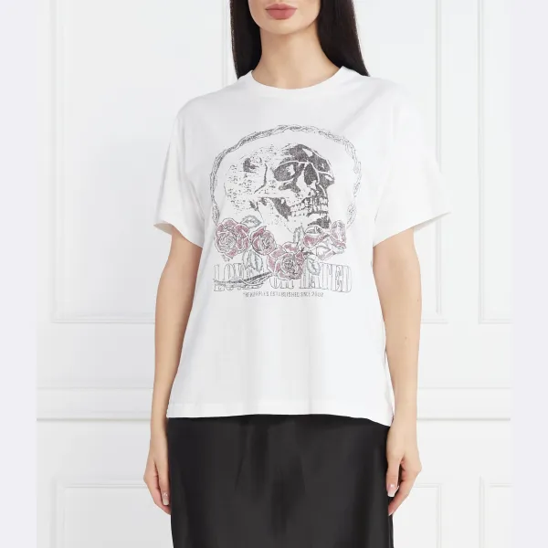 Футболка стандартного кроя The Kooples, белый
Футболка стандартного кроя The Kooples, белый