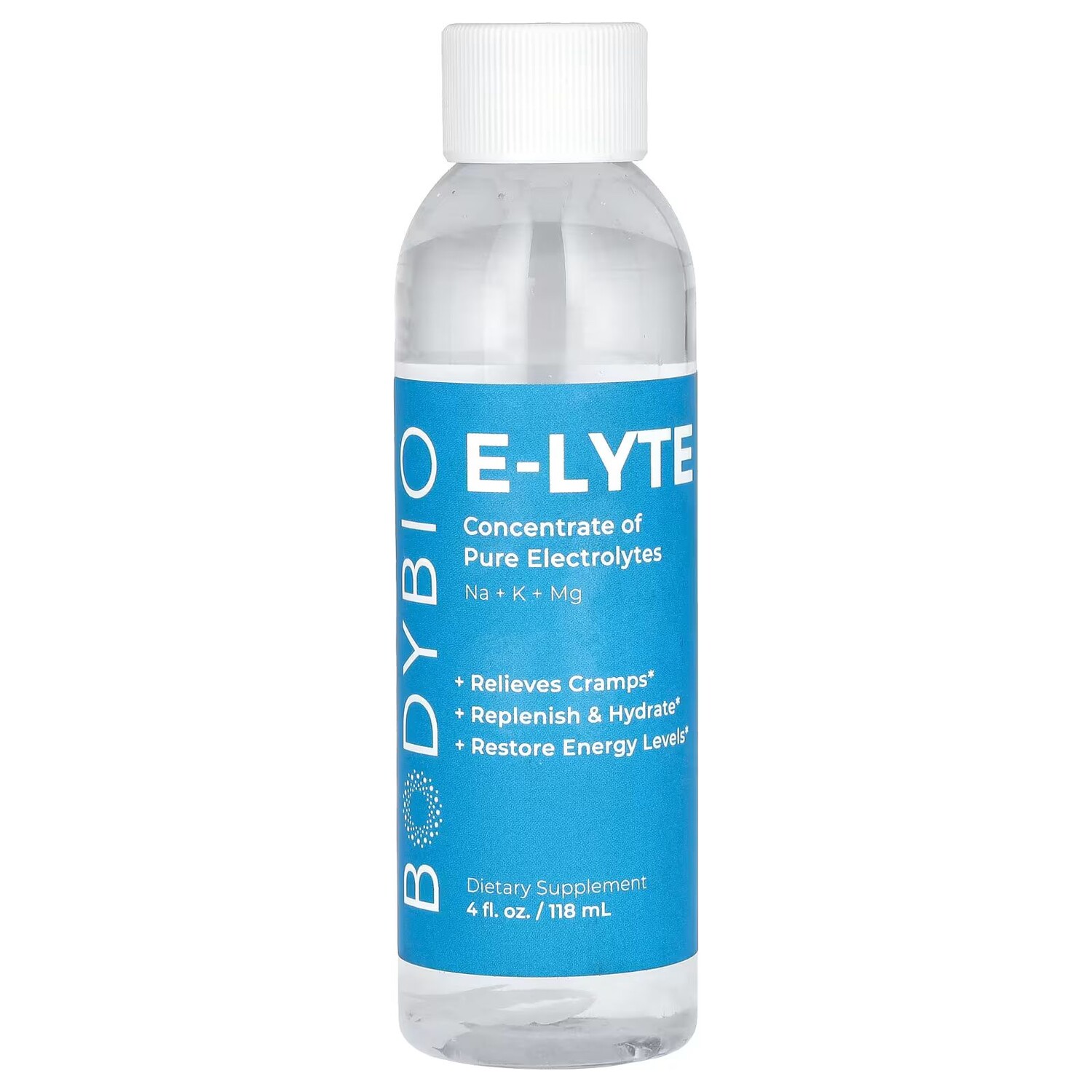 E-Lyte, 4 жидких унции (118 мл) Bodybio
E-Lyte, 4 жидких унции (118 мл) Bodybio