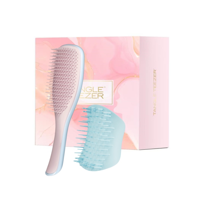 Расческа Princess Comb портативная и легкая парикмахерский инструмент удобное взбивание без спутывания Tangle Teezer, светло-голубой
Расческа Princess Comb портативная и легкая парикмахерский инструмент удобное взбивание без спутывания Tangle Teezer, светло-голубой