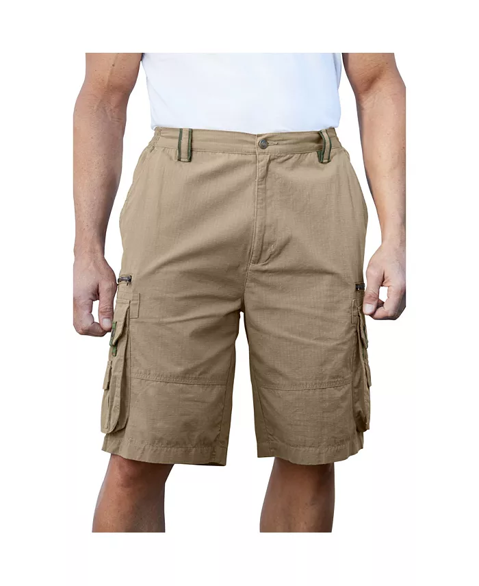 Мужские шорты-карго Ripstop от KingSize Boulder Creek, коричневый/бежевый
Мужские шорты-карго Ripstop от KingSize Boulder Creek, коричневый/бежевый