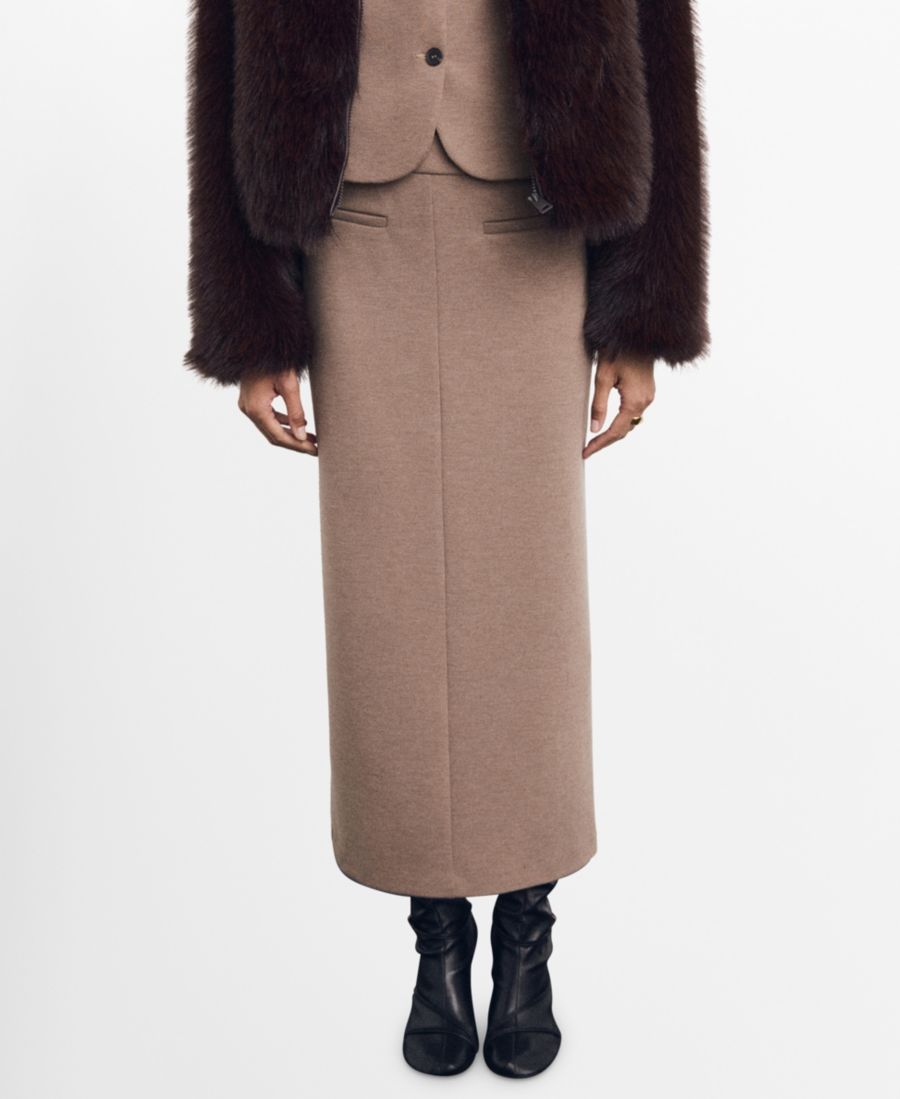 Женский костюм, юбка-карандаш MANGO, Brown
Женский костюм, юбка-карандаш MANGO, Brown