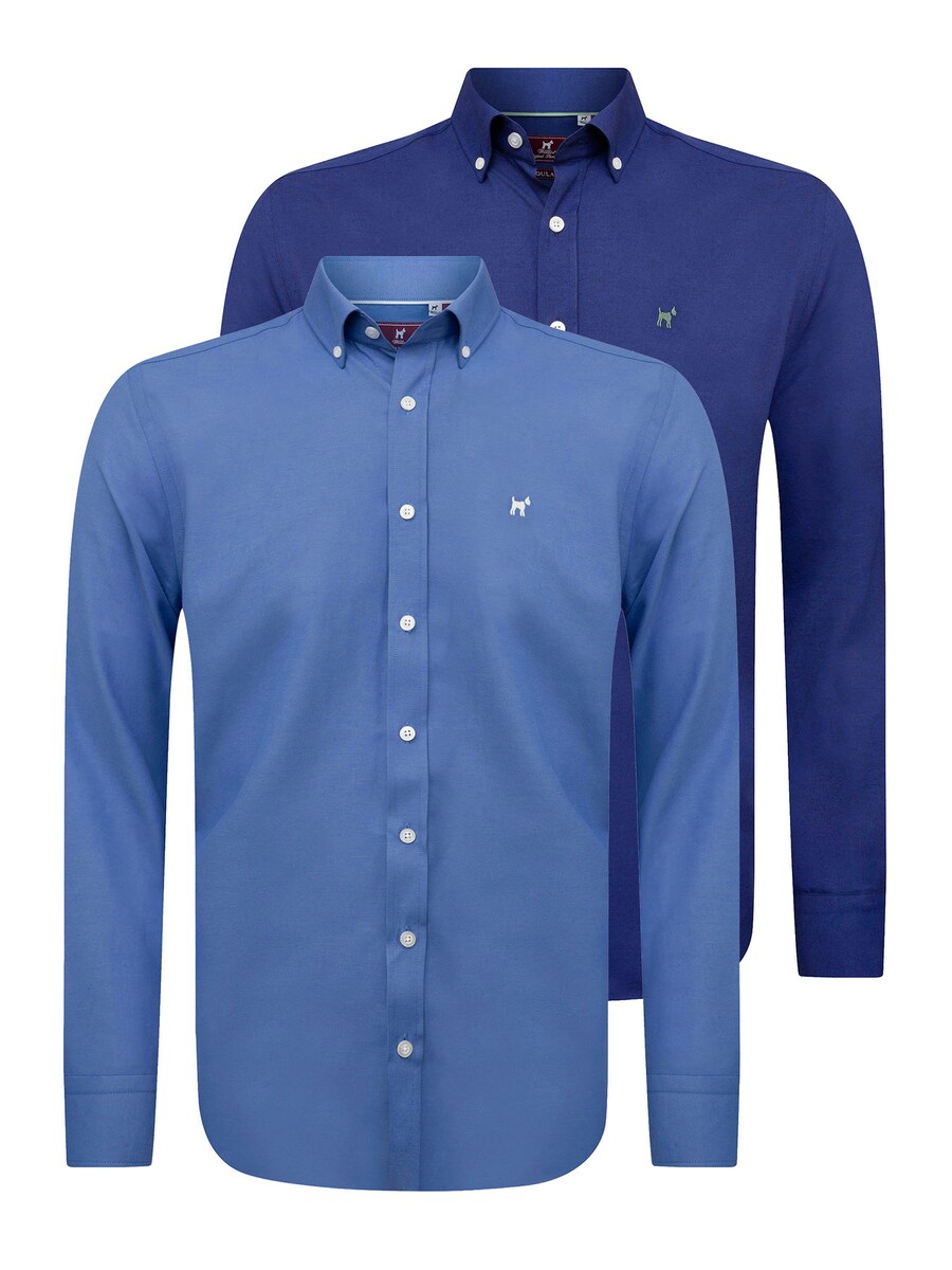 Рубашка обычного кроя на пуговицах Williot Oxford, синий/темно-синий
Рубашка обычного кроя на пуговицах Williot Oxford, синий/темно-синий