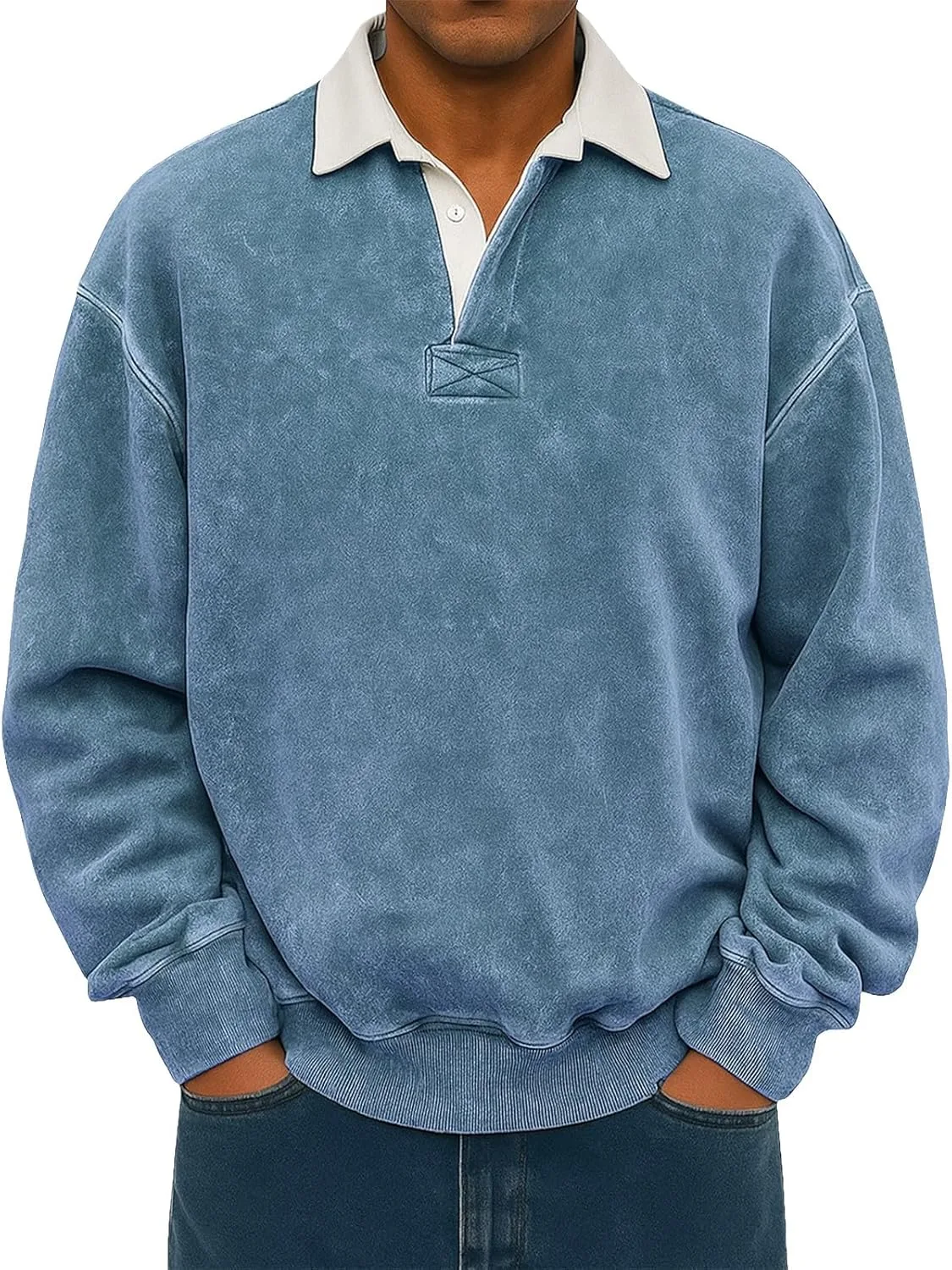 Мужская рубашка с длинным рукавом Casual Button Down
Мужская рубашка с длинным рукавом Casual Button Down