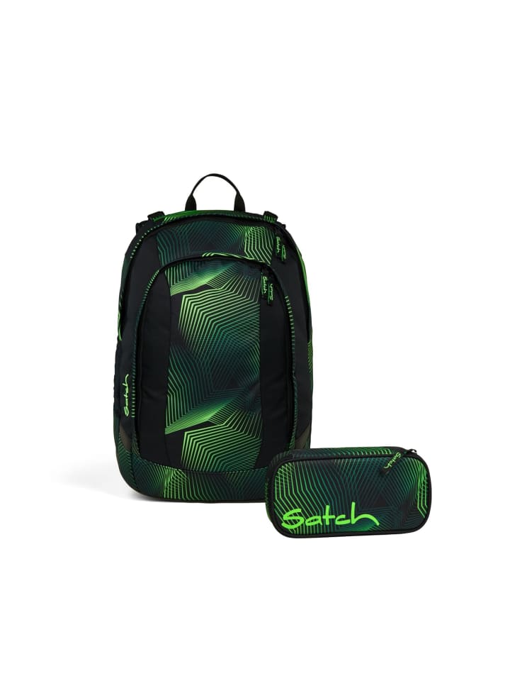 Satch Школьный рюкзак-комплект AIR Seismic Green, 2 предмета, зеленый
Satch Школьный рюкзак-комплект AIR Seismic Green, 2 предмета, зеленый