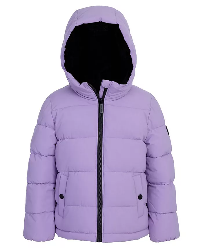 Куртка-пуховик с берберской подкладкой для малышей и маленьких девочек BCBG, фиолетовый
Куртка-пуховик с берберской подкладкой для малышей и маленьких девочек BCBG, фиолетовый