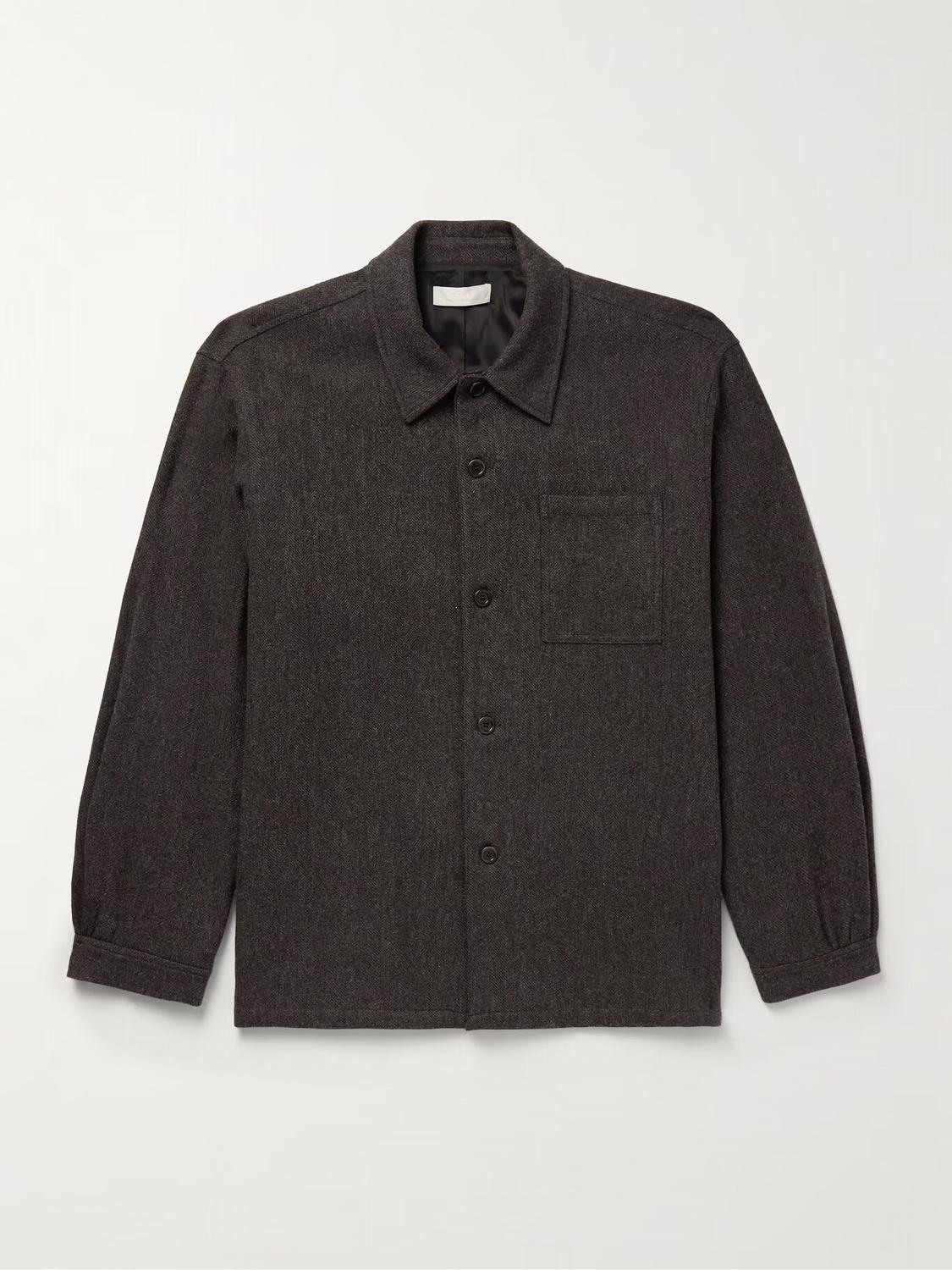 Верхняя рубашка из шерсти с узором «елочка» AMOMENTO, коричневый
Верхняя рубашка из шерсти с узором «елочка» AMOMENTO, коричневый