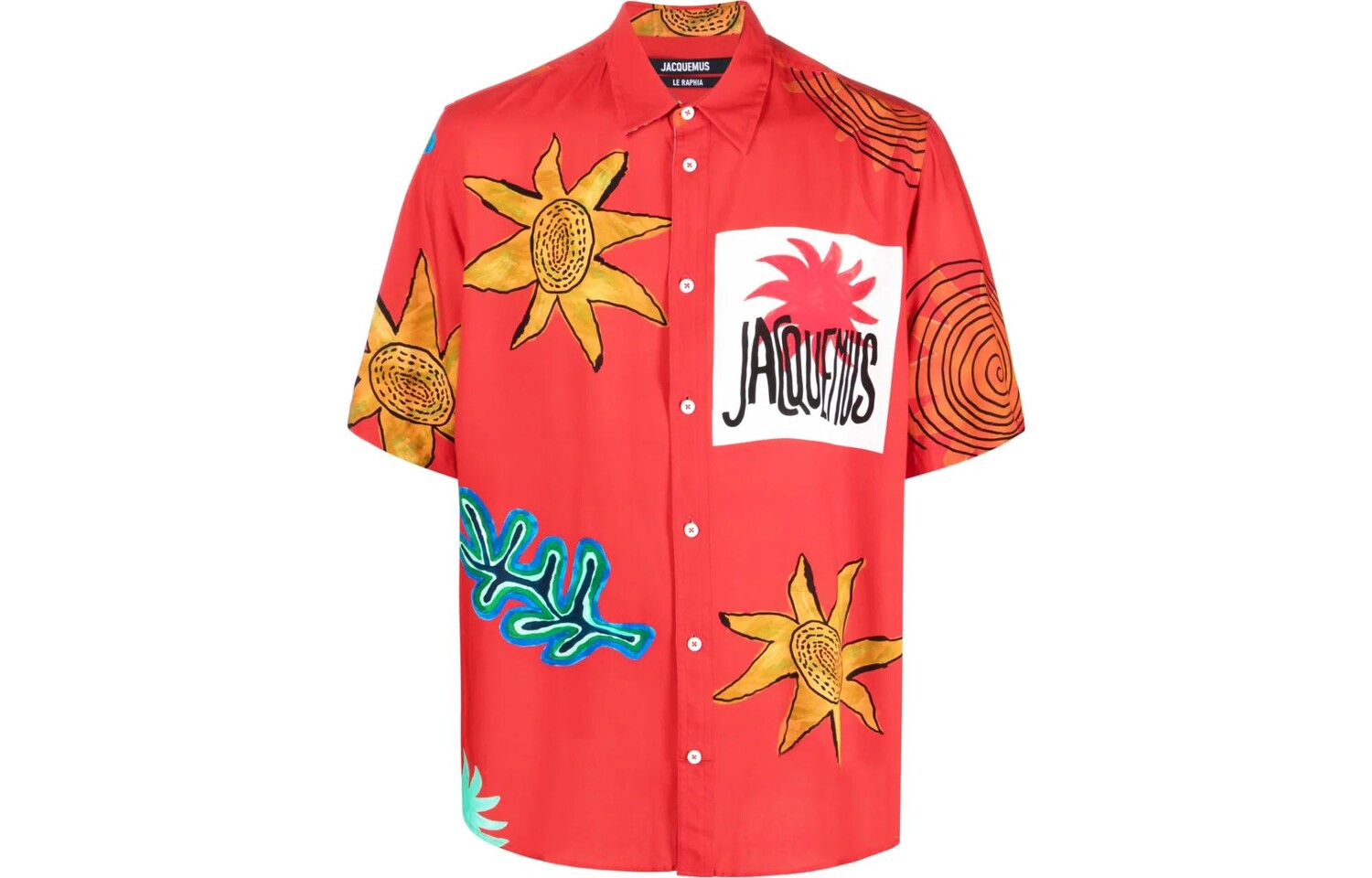 Рубашка мужская красная Jacquemus, красный
Рубашка мужская красная Jacquemus, красный