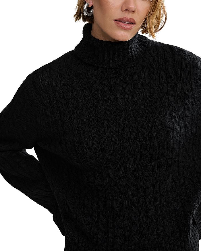 Нелл вязаный водолазный свитер с косами из шерстяной смеси Jenni Kayne, черный
Нелл вязаный водолазный свитер с косами из шерстяной смеси Jenni Kayne, черный