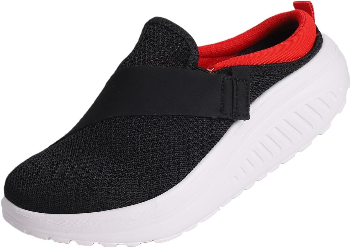 Женские тапочки с открытой пяткой, мюли, сабо с поддержкой свода стопы, дышащие, удобные, нескользящие, прогулочные обувь с регулируемой пряжкой, широкие замшевые сабо, обувь с нулевым перепадом, ботинки-потато Ayziemezm, красный
Женские тапочки с открытой пяткой, мюли, сабо с поддержкой свода стопы, дышащие, удобные, нескользящие, прогулочные обувь с регулируемой пряжкой, широкие замшевые сабо, обувь с нулевым перепадом, ботинки-потато Ayziemezm, красный