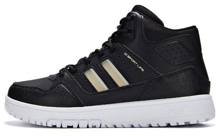 Кеды, скейтборд обувь женская средняя высота черный/шампанское золото 361°
Кеды, скейтборд обувь женская средняя высота черный/шампанское золото 361°