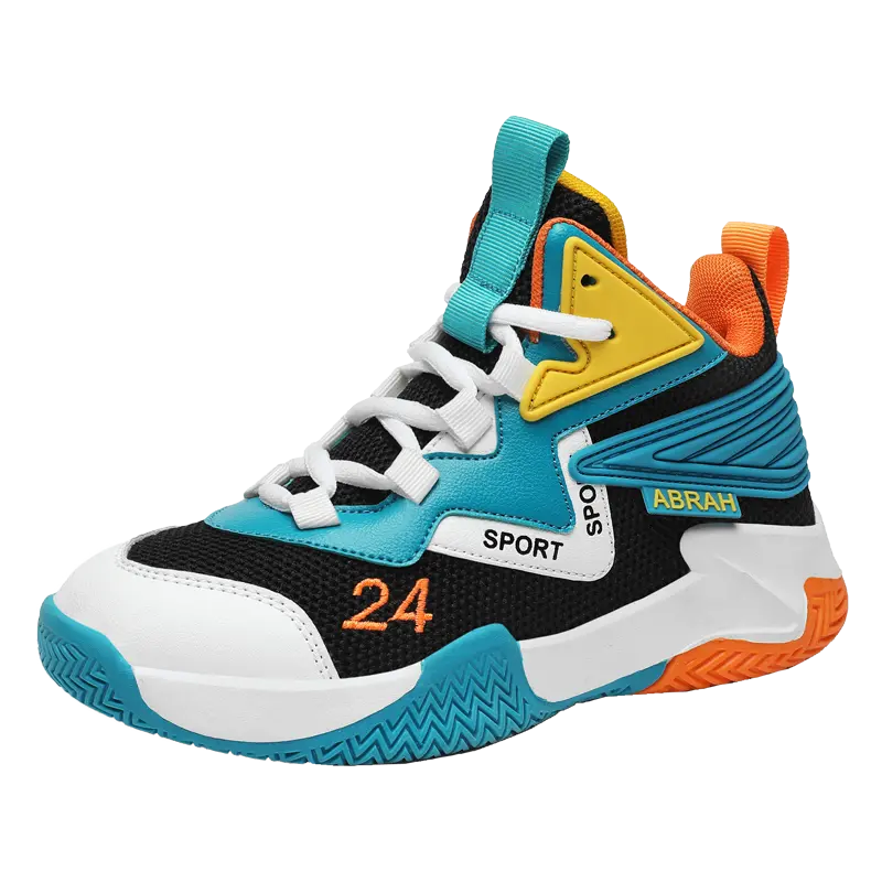 Детские баскетбольные кроссовки TONYBEAR, синий/оранжевый
Детские баскетбольные кроссовки TONYBEAR, синий/оранжевый