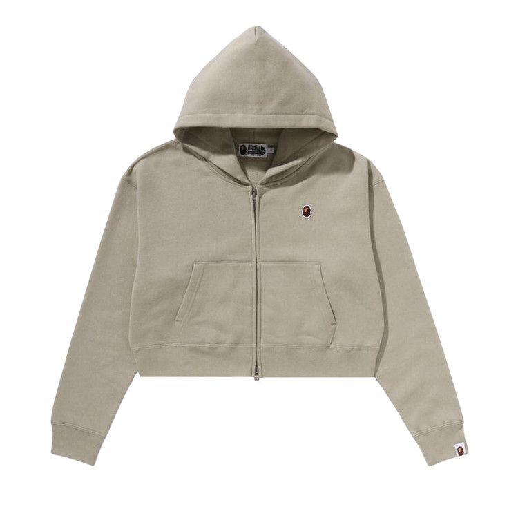 Худи BAPE Pigment Dyed One Point Cropped Zip Hoodie, Grey
Худи BAPE Pigment Dyed One Point Cropped Zip Hoodie, Grey