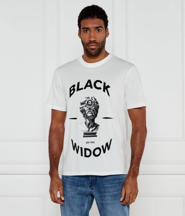 Футболка мужская Hugo свободного кроя с принтом, белый
Футболка мужская Hugo свободного кроя с принтом, белый