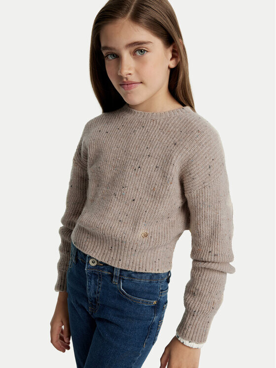 Свитер обычного кроя Mayoral, коричневый 
Свитер обычного кроя Mayoral, коричневый