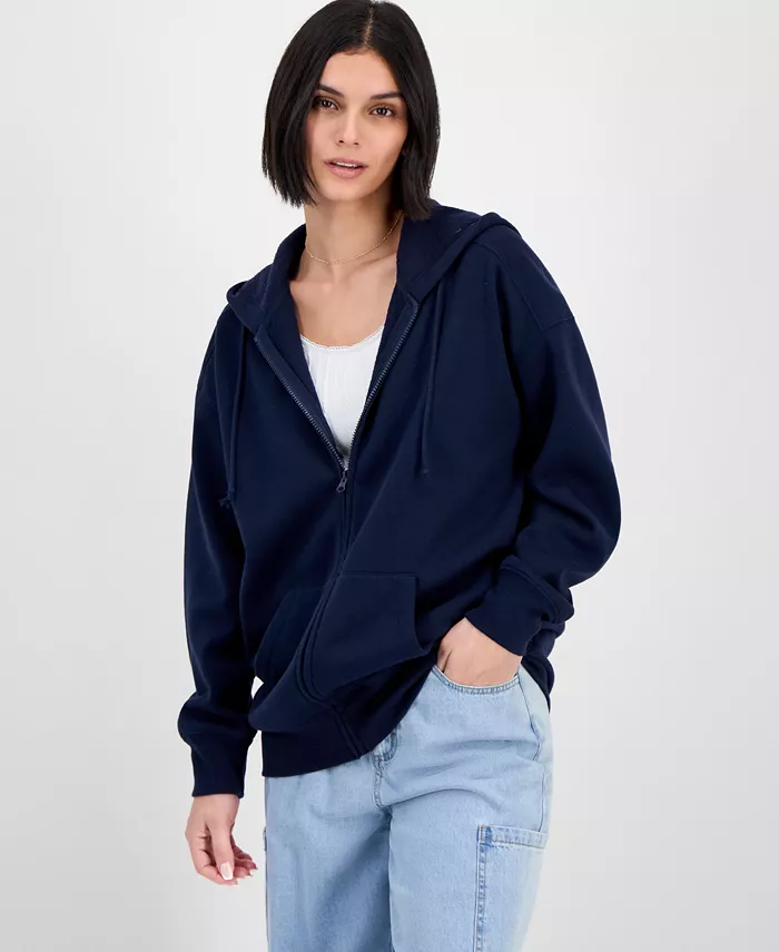 Толстовка большого размера с застежкой-молнией для юниоров Hippie Rose, синий
Толстовка большого размера с застежкой-молнией для юниоров Hippie Rose, синий